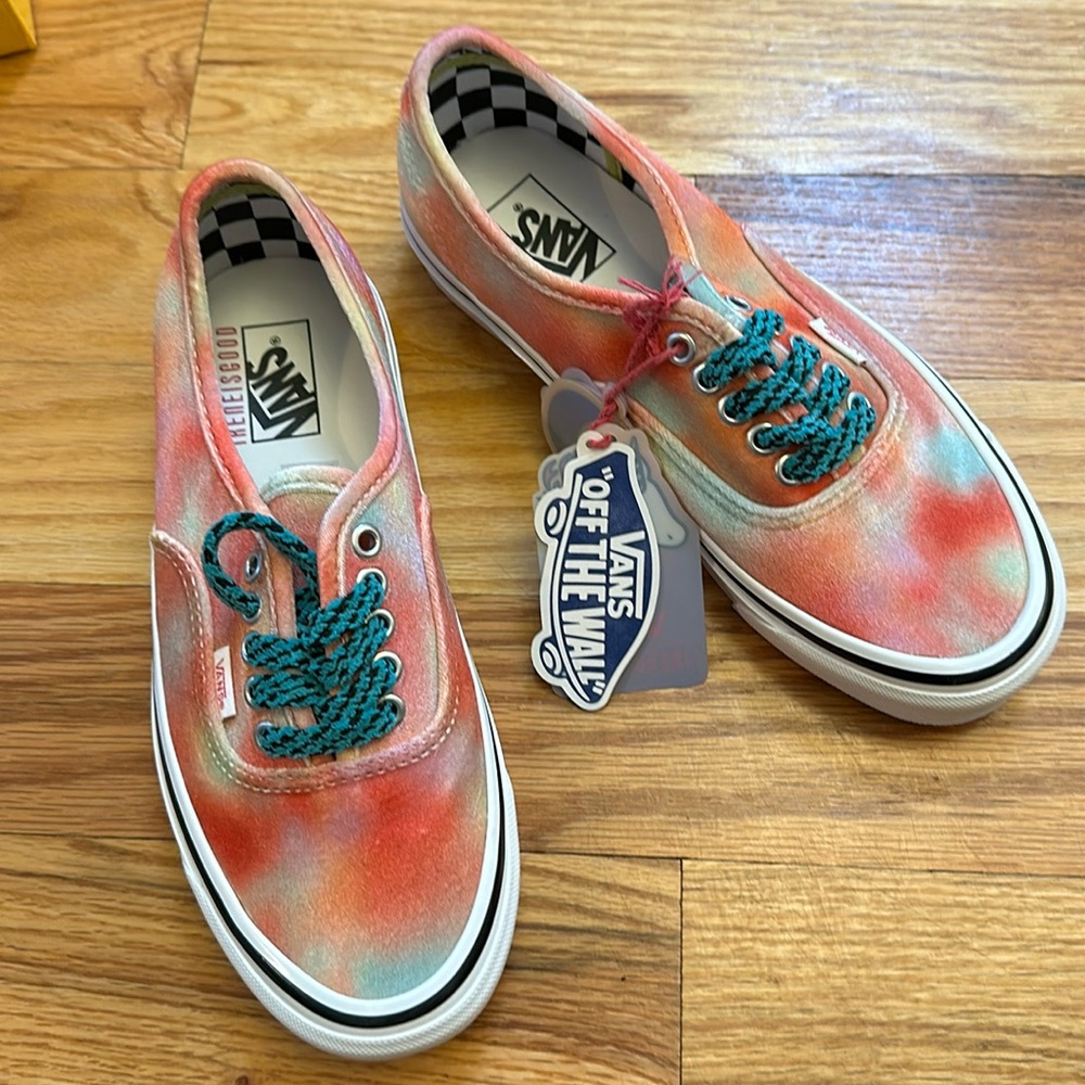 NEW Vans Velvet Tie Dye IRENEISGOOD Irene is good collab skateboarding w 8.5 m 7